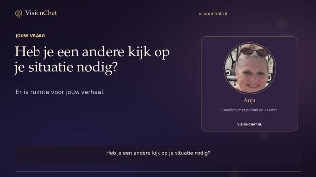Film van medium Anja