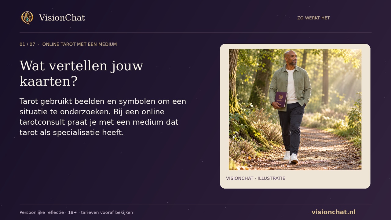 Uitlegfilm: Online tarot met een medium