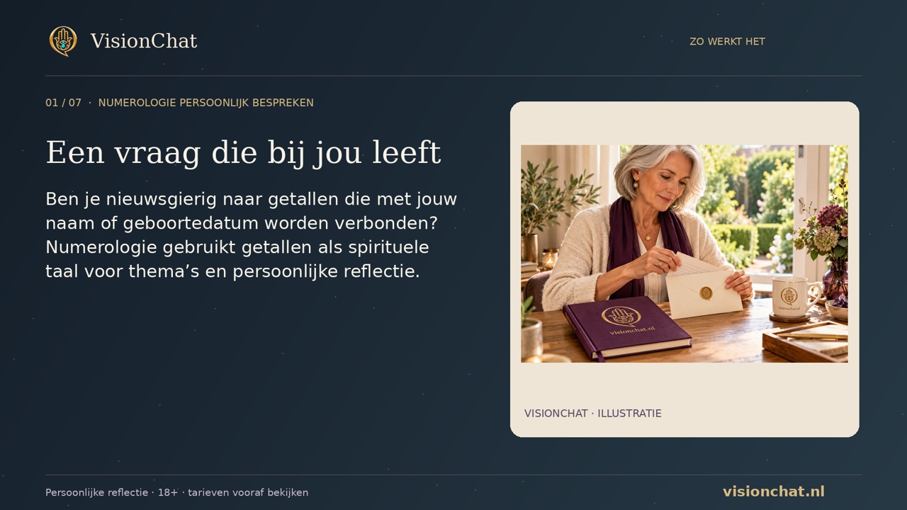 Uitlegfilm: Numerologie persoonlijk bespreken