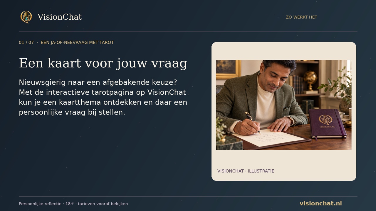Uitlegfilm: Een ja-of-neevraag met tarot