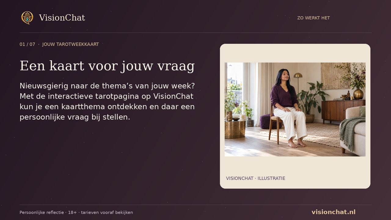 Uitlegfilm: Jouw tarotweekkaart